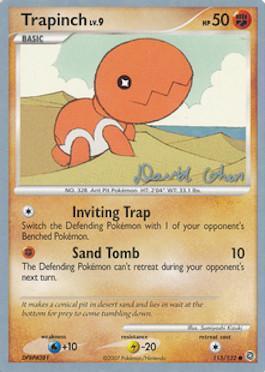 Trapinch LV.9 (115/132) (Stallgon - David Cohen) [World Championships 2009] | Good Games Adelaide SA
