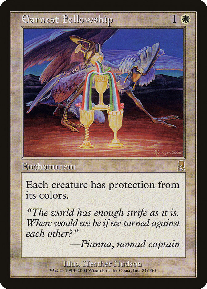 Earnest Fellowship 21 (Odyssey)  - Foil | Good Games Adelaide SA