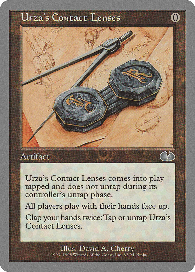 Urza's Contact Lenses 82 (Unglued)  | Good Games Adelaide SA
