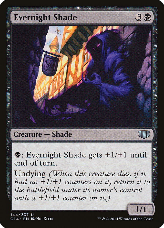 Evernight Shade 144 (Commander 2014)  | Good Games Adelaide SA