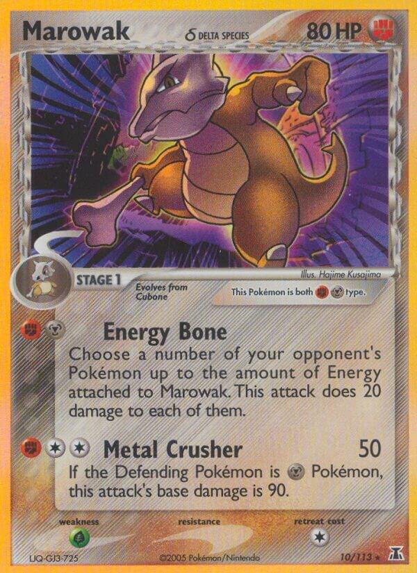 Marowak Delta Species 10/113 (Delta Species)  - Holofoil | Good Games Adelaide SA