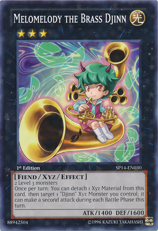 Melomelody the Brass Djinn [SP14-EN030] Starfoil Rare | Good Games Adelaide SA