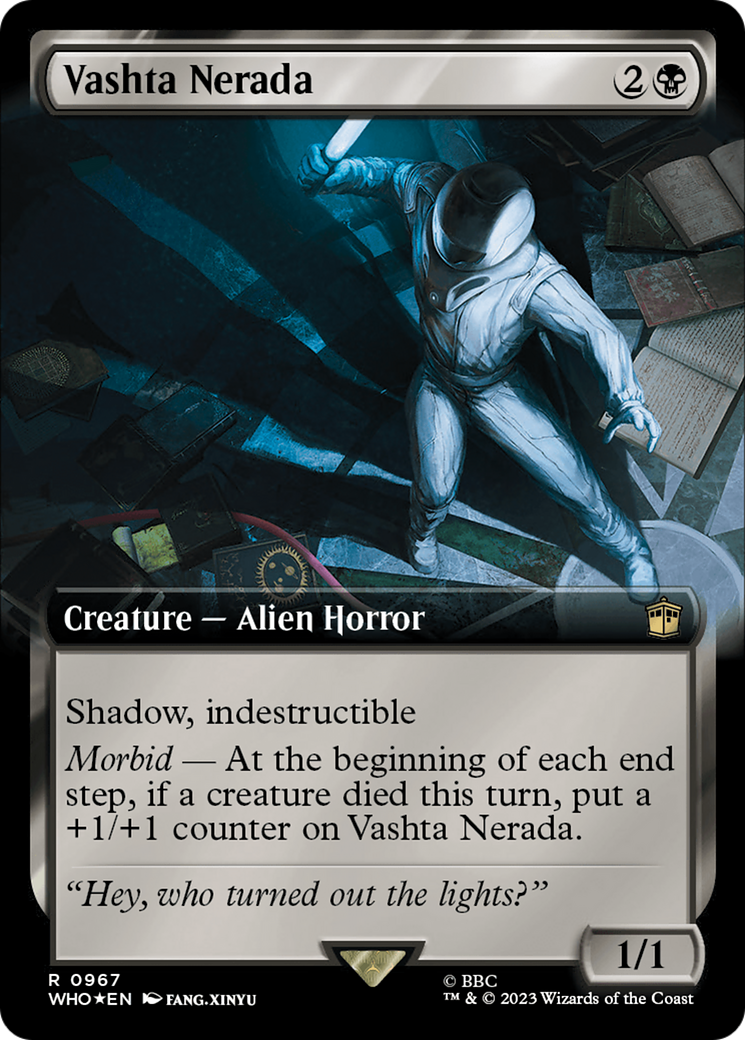 Vashta Nerada (Extended Art) (Surge Foil) [Doctor Who] | Good Games Adelaide SA