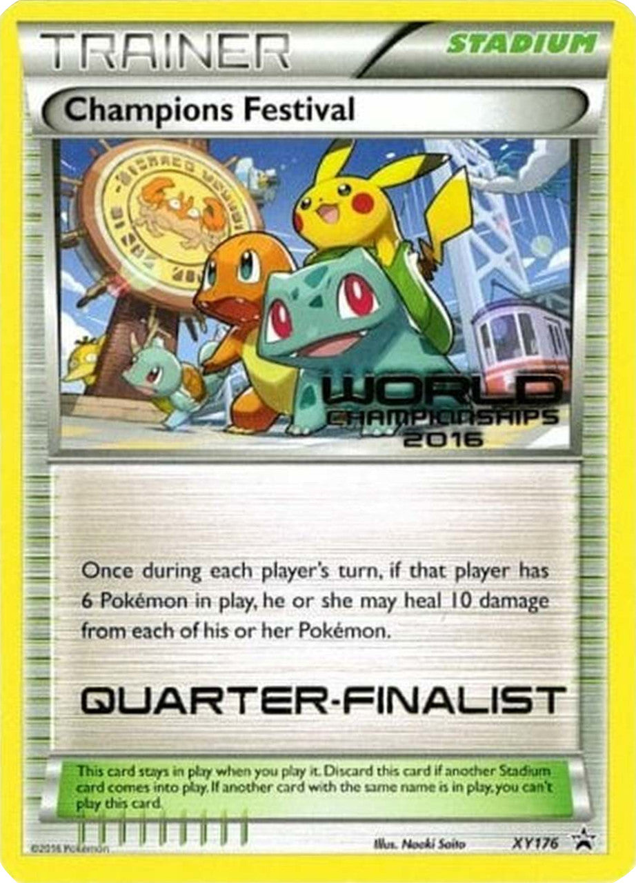 Champions Festival (XY176) (2016 Quarter Finalist) [XY: Black Star Promos] | Good Games Adelaide SA