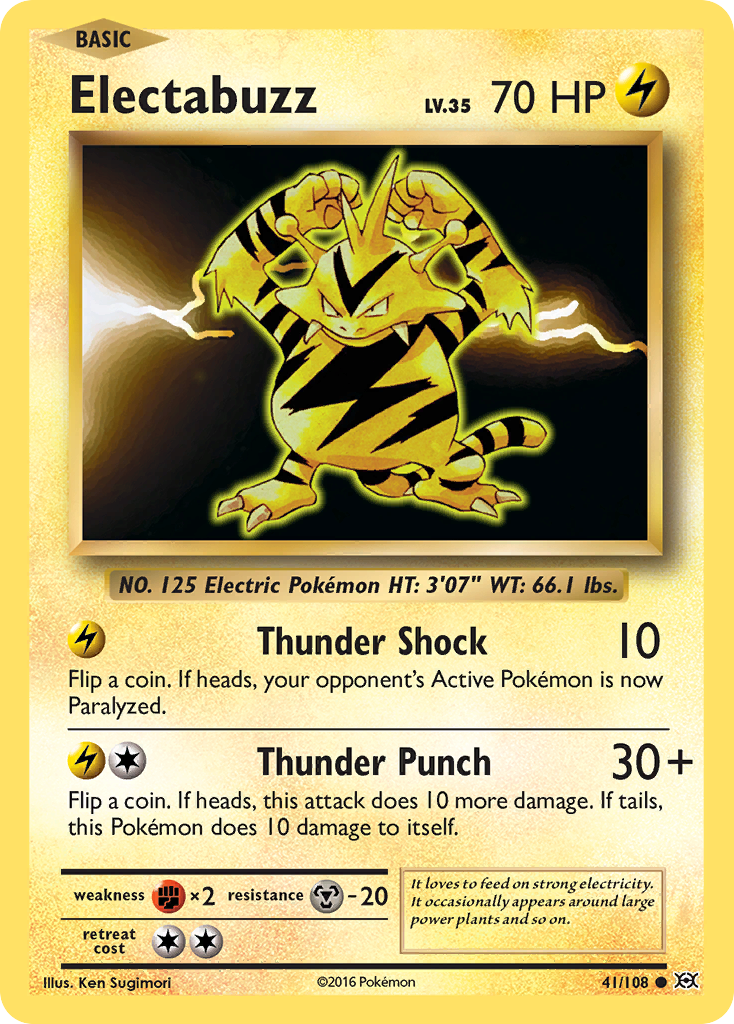 Electabuzz (41/108) [XY: Evolutions] | Good Games Adelaide SA