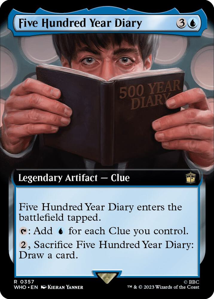 Five Hundred Year Diary 357 (Universes Beyond: Doctor Who)  | Good Games Adelaide SA