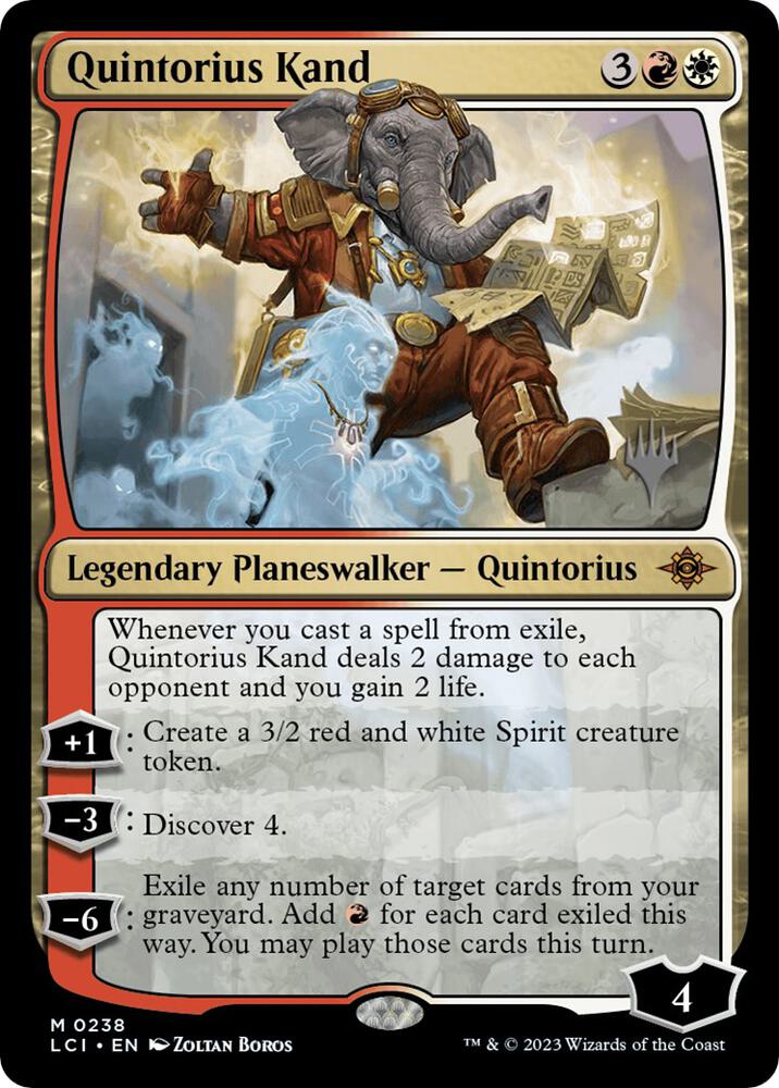 Quintorius Kand 238 (Promo Pack: The Lost Caverns of Ixalan)  - Foil | Good Games Adelaide SA