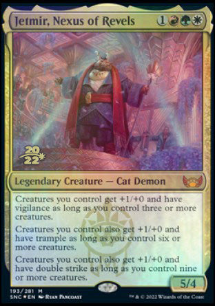 Jetmir, Nexus of Revels [Streets of New Capenna Prerelease Promos] | Good Games Adelaide SA