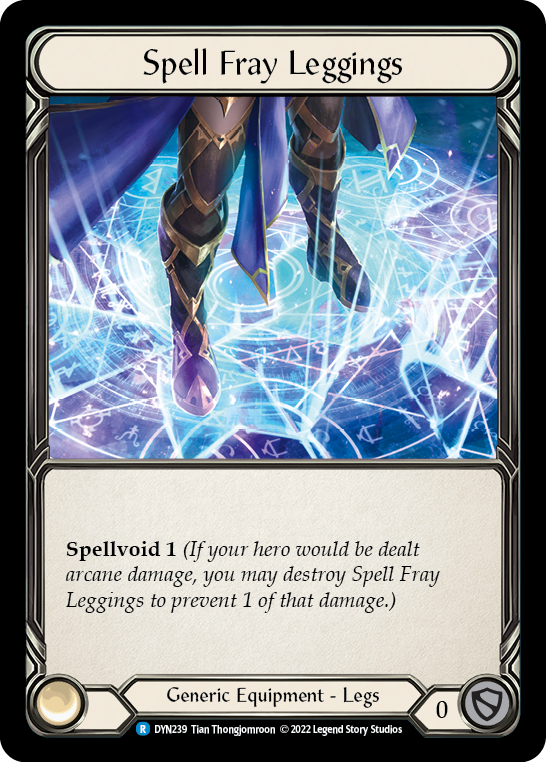 Spell Fray Leggings [DYN239] (Dynasty)  Rainbow Foil | Good Games Adelaide SA