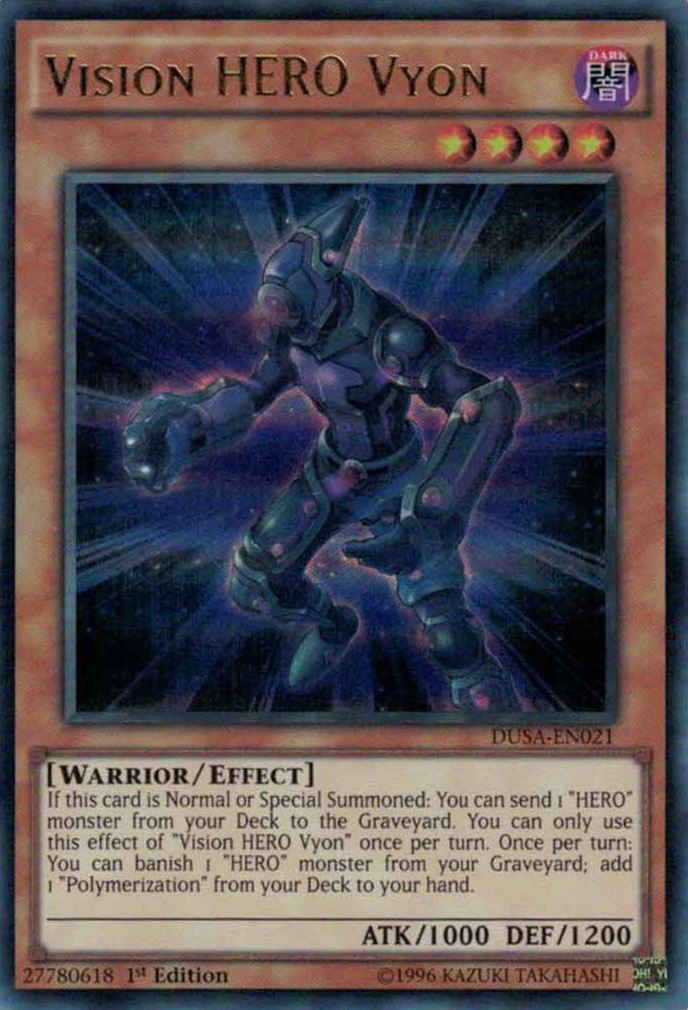 Vision Hero Vyon [DUSA-EN021] Ultra Rare | Good Games Adelaide SA