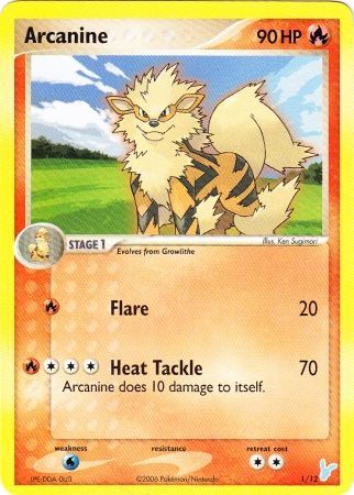 Arcanine (1/12) [EX: Trainer Kit 2 - Minun] | Good Games Adelaide SA