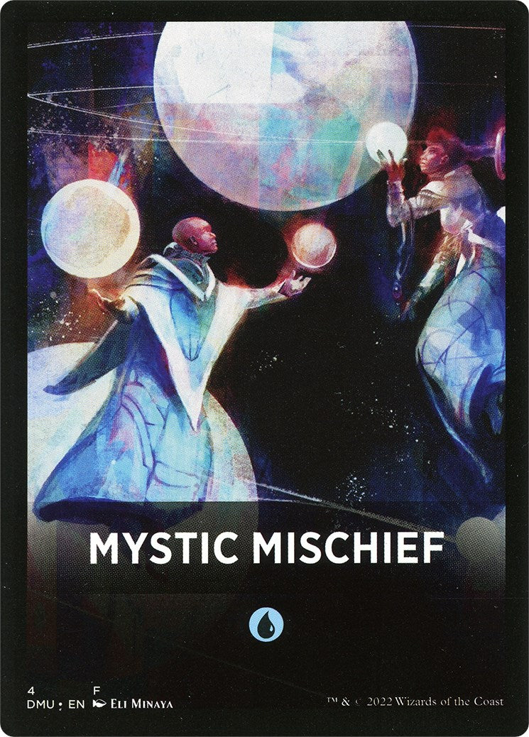 Mystic Mischief Theme Card [Dominaria United Tokens] | Good Games Adelaide SA