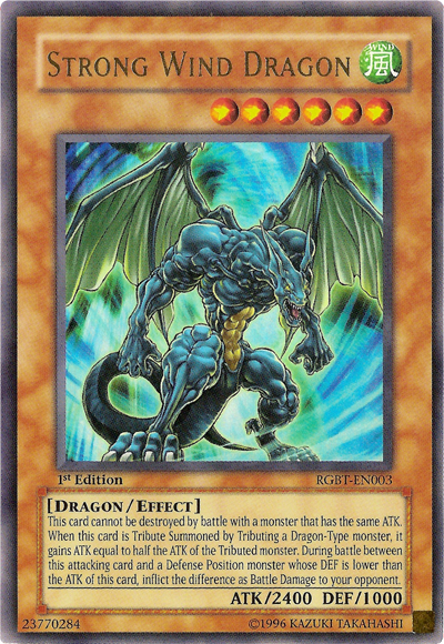 Strong Wind Dragon [RGBT-EN003] Ultra Rare | Good Games Adelaide SA