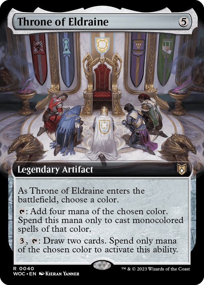 Throne of Eldraine 40 (Commander: Wilds of Eldraine)  | Good Games Adelaide SA
