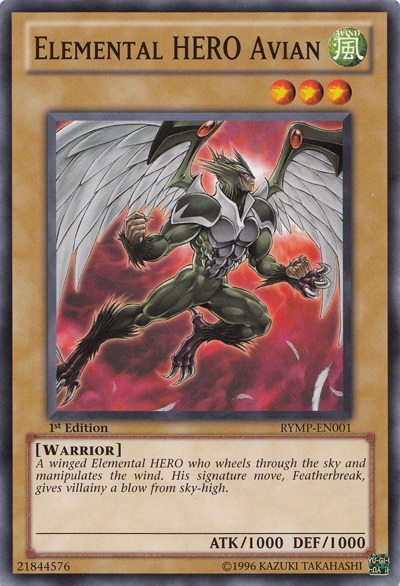 Elemental HERO Avian [RYMP-EN001] Common | Good Games Adelaide SA