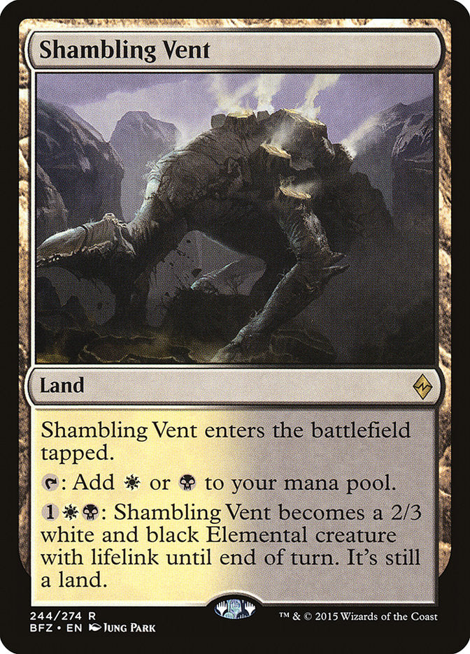 Shambling Vent [Battle for Zendikar] | Good Games Adelaide SA