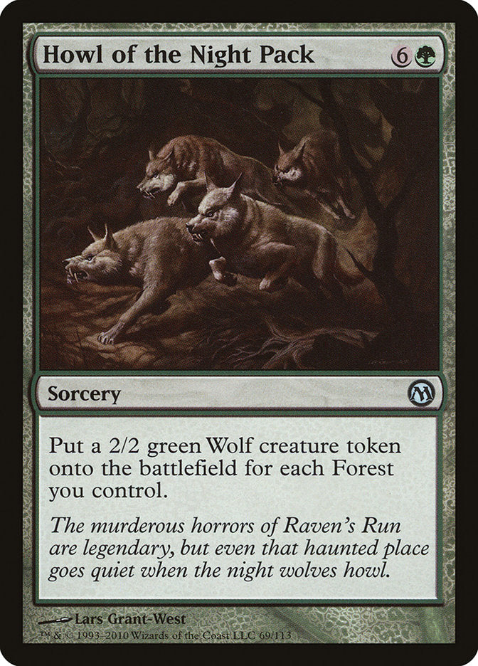 Howl of the Night Pack [Duels of the Planeswalkers] | Good Games Adelaide SA