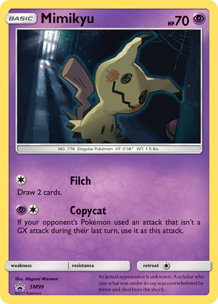 Mimikyu (SM99) [Sun & Moon: Black Star Promos] | Good Games Adelaide SA