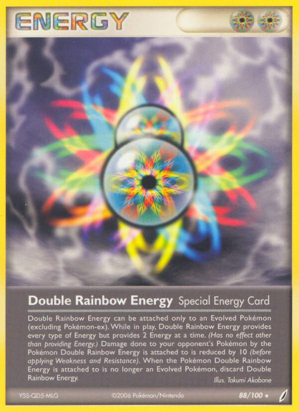 Double Rainbow Energy (88/100) [EX: Crystal Guardians] | Good Games Adelaide SA