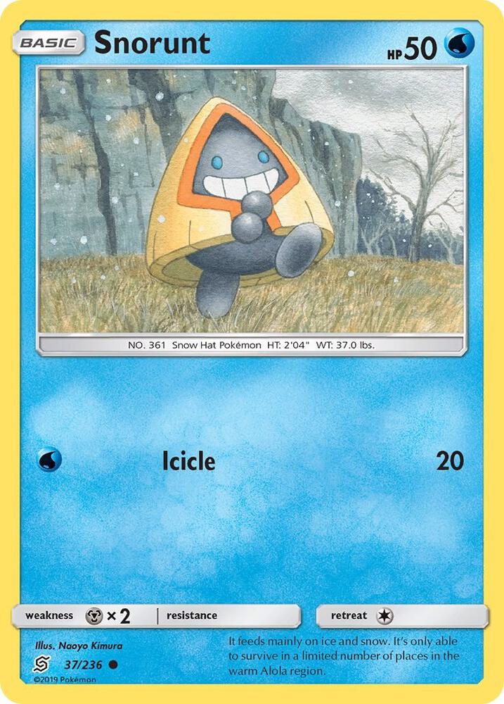 Snorunt 37/236 (SM - Unified Minds)  | Good Games Adelaide SA
