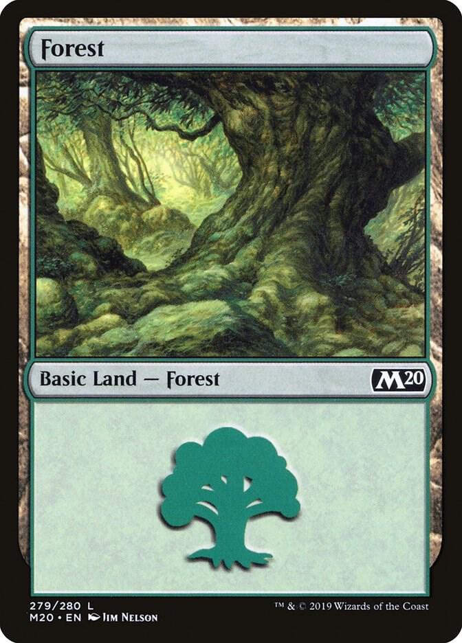 Forest 279 (Core Set 2020)  | Good Games Adelaide SA