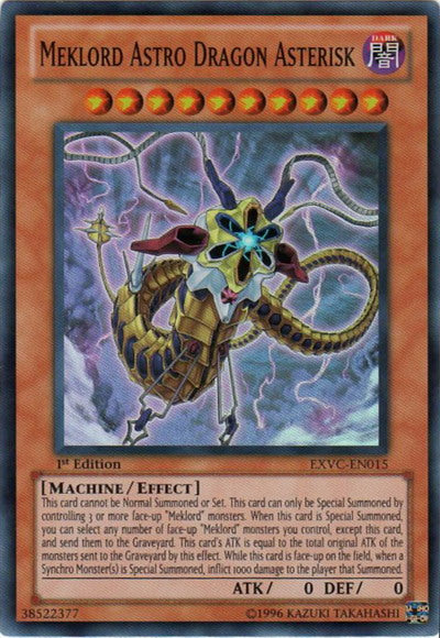 Meklord Astro Dragon Asterisk [EXVC-EN015] Super Rare | Good Games Adelaide SA