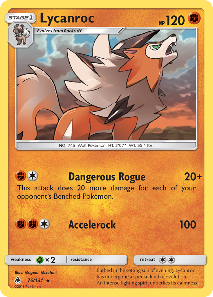 Lycanroc (76/131) [Sun & Moon: Forbidden Light] | Good Games Adelaide SA