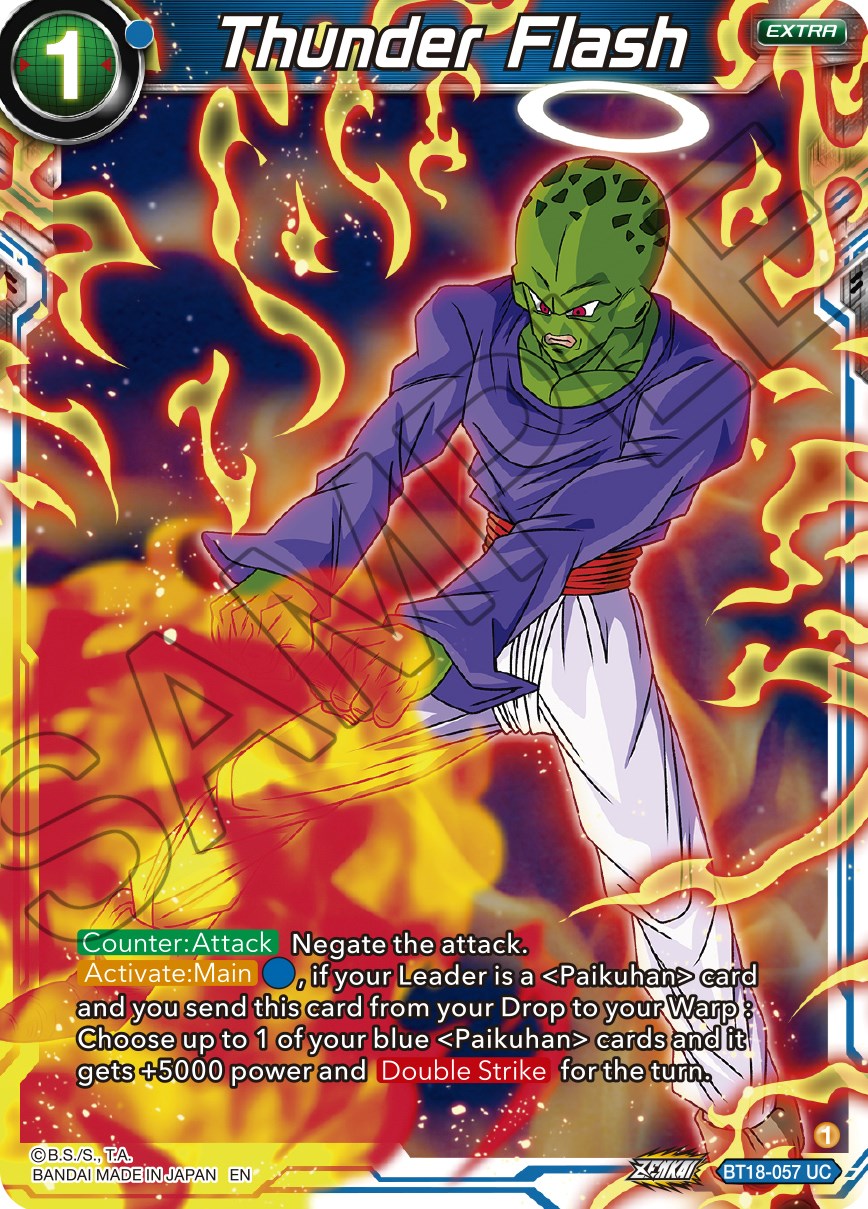 Thunder Flash (BT18-057) [Dawn of the Z-Legends] | Good Games Adelaide SA