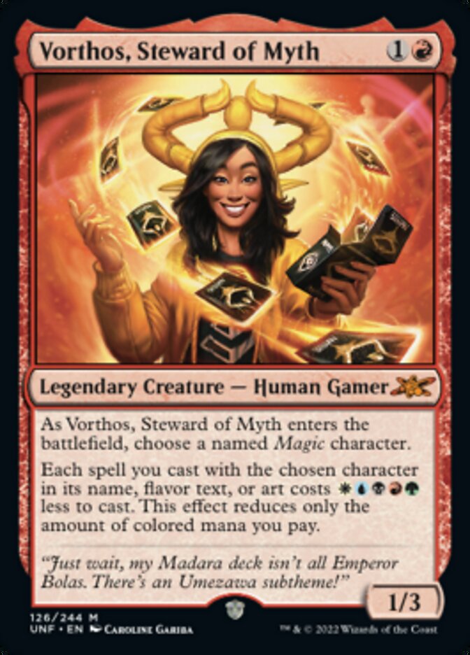 Vorthos, Steward of Myth [Unfinity] | Good Games Adelaide SA