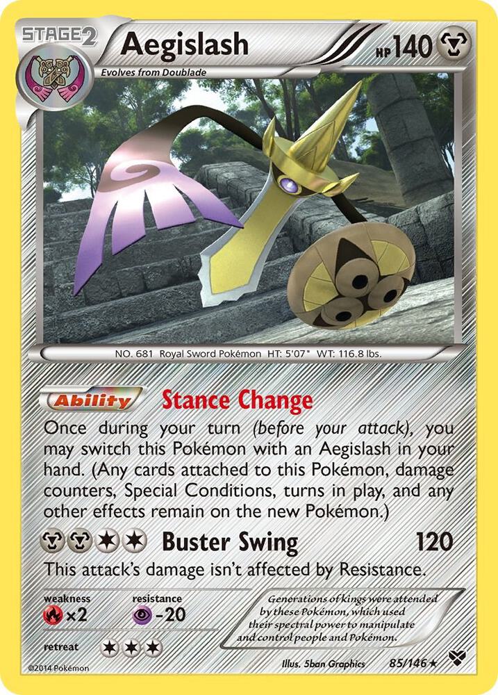 Aegislash 85/146 (XY Base Set)  | Good Games Adelaide SA