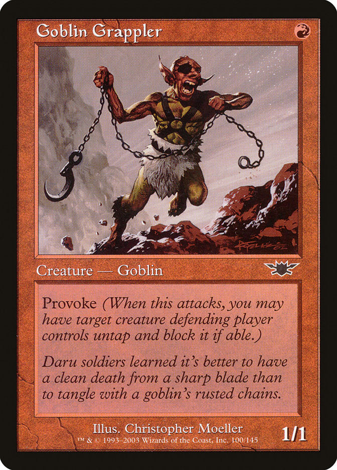 Goblin Grappler 100 (Legions)  - Foil | Good Games Adelaide SA