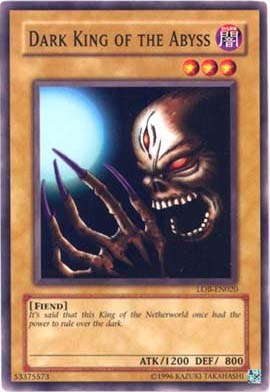 Dark King of the Abyss [LOB-EN020] Common | Good Games Adelaide SA