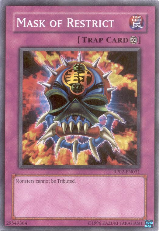 Mask of Restrict [RP02-EN031] Common | Good Games Adelaide SA