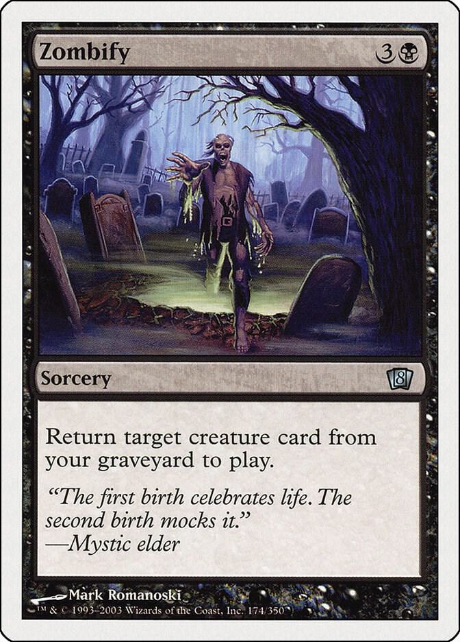 Zombify 174 (8th Edition)  - Foil | Good Games Adelaide SA