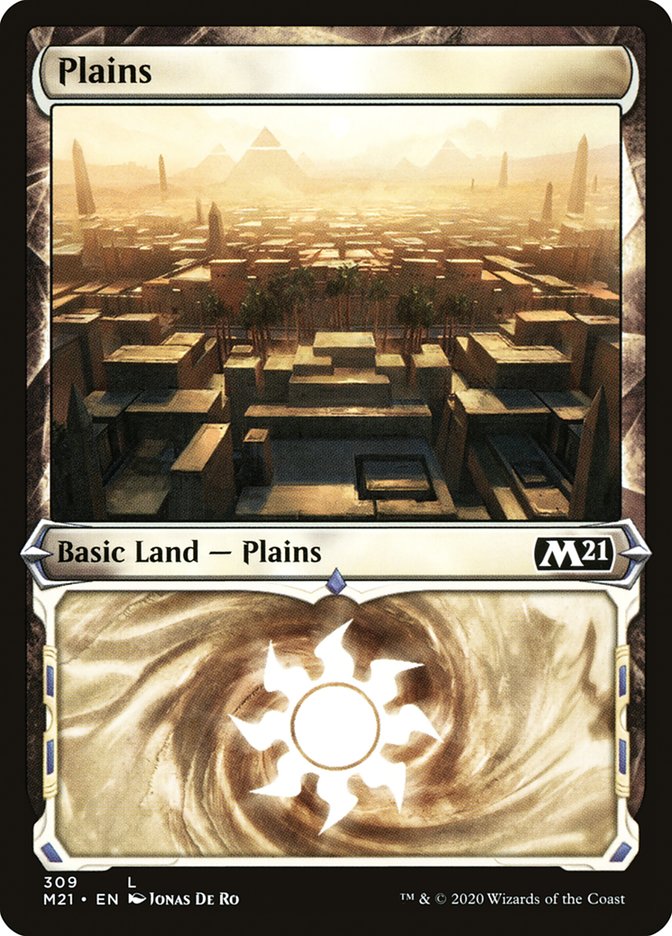 Plains (Showcase) [Core Set 2021] | Good Games Adelaide SA