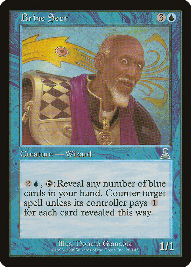 Brine Seer 28 (Urza's Destiny)  | Good Games Adelaide SA