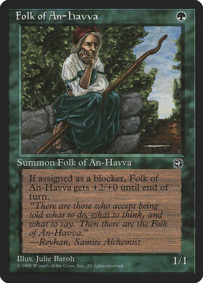 Folk of An-Havva (Reyhan Flavor Text) [Homelands] | Good Games Adelaide SA