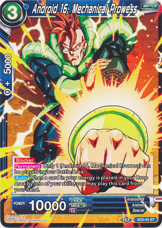 Android 16, Mechanical Prowess [XD2-04] | Good Games Adelaide SA