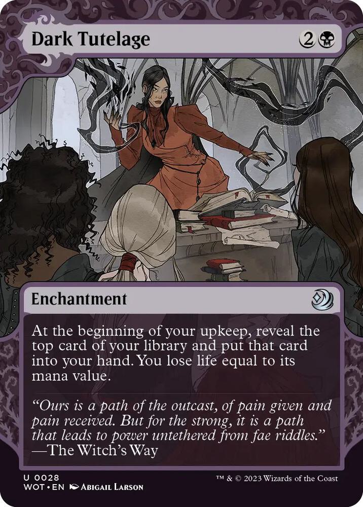 Dark Tutelage 28 (Wilds of Eldraine: Enchanting Tales)  | Good Games Adelaide SA