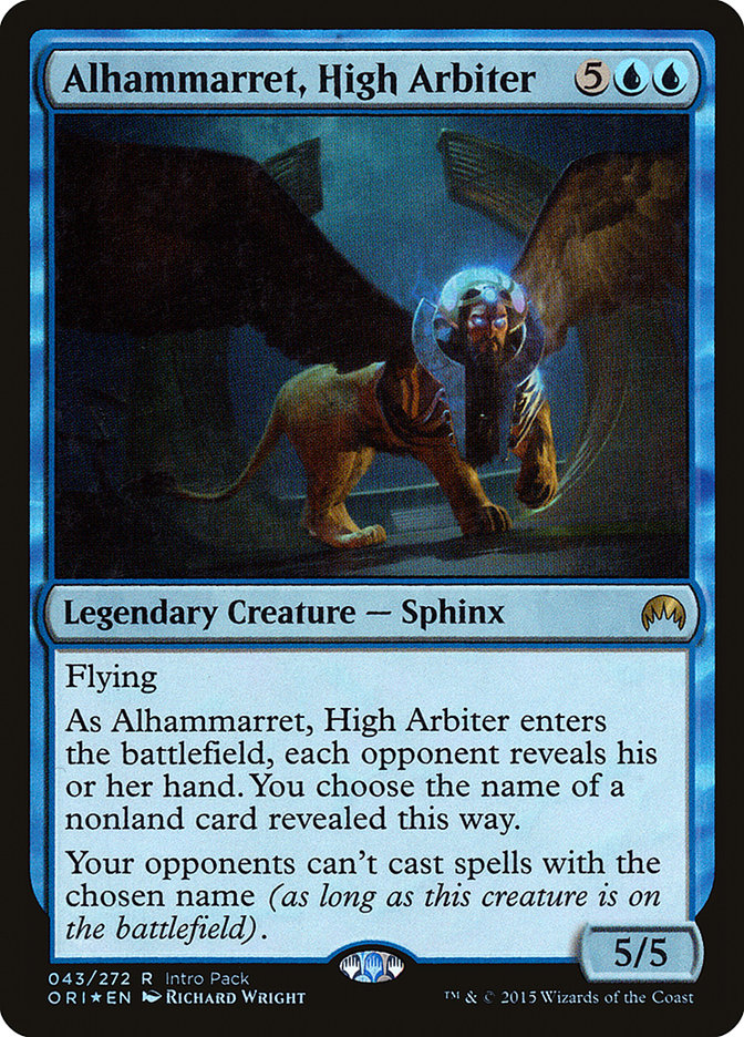 Alhammarret, High Arbiter [Magic Origins Promos] | Good Games Adelaide SA