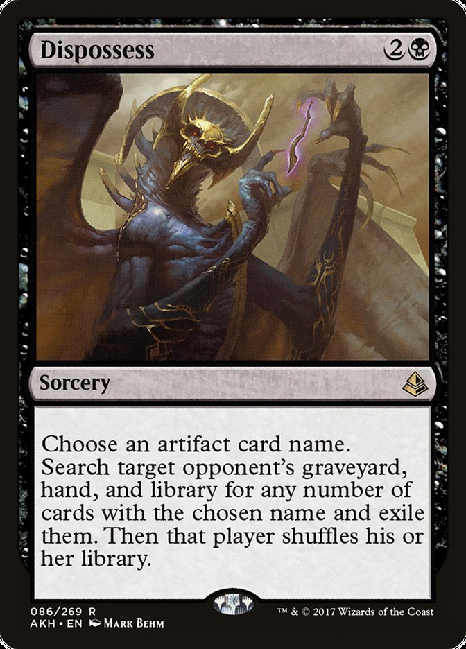 Dispossess 86 (Amonkhet)  - Foil | Good Games Adelaide SA
