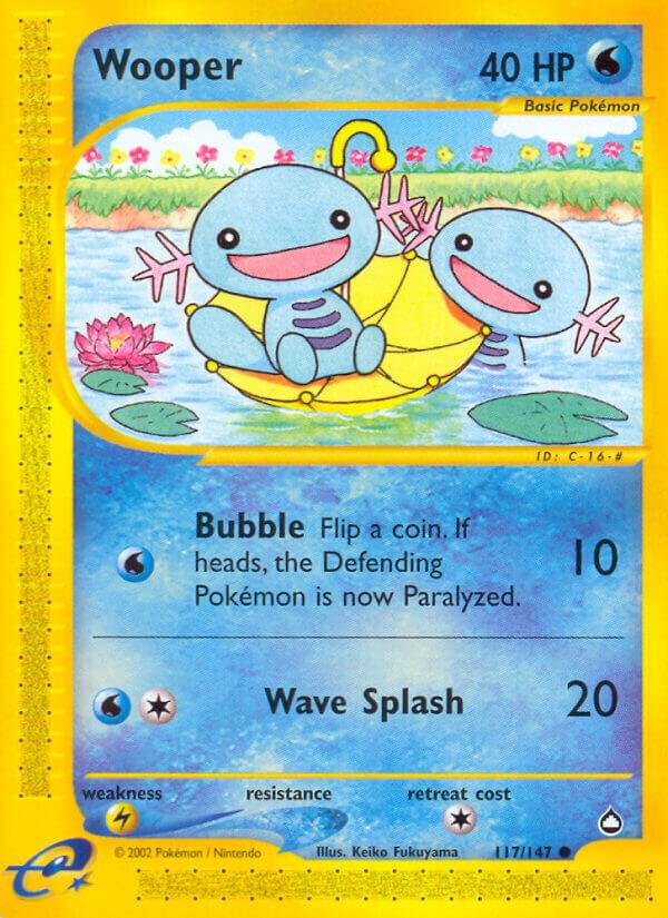 Wooper 117 117/147 (Aquapolis)  | Good Games Adelaide SA