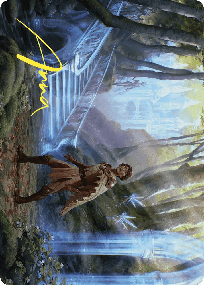Into the Fae Court Art Card Gold Stamped Signature 7 (Art Series: Wilds of Eldraine)  | Good Games Adelaide SA