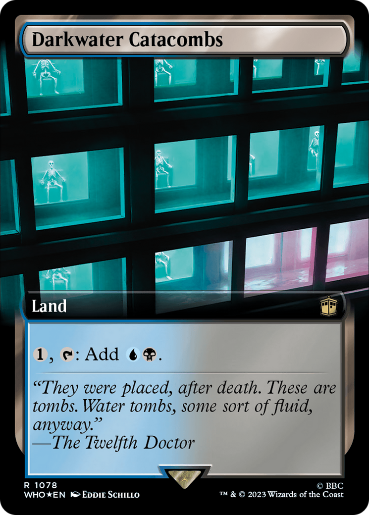 Darkwater Catacombs (Extended Art (Surge Foil) [Doctor Who] | Good Games Adelaide SA
