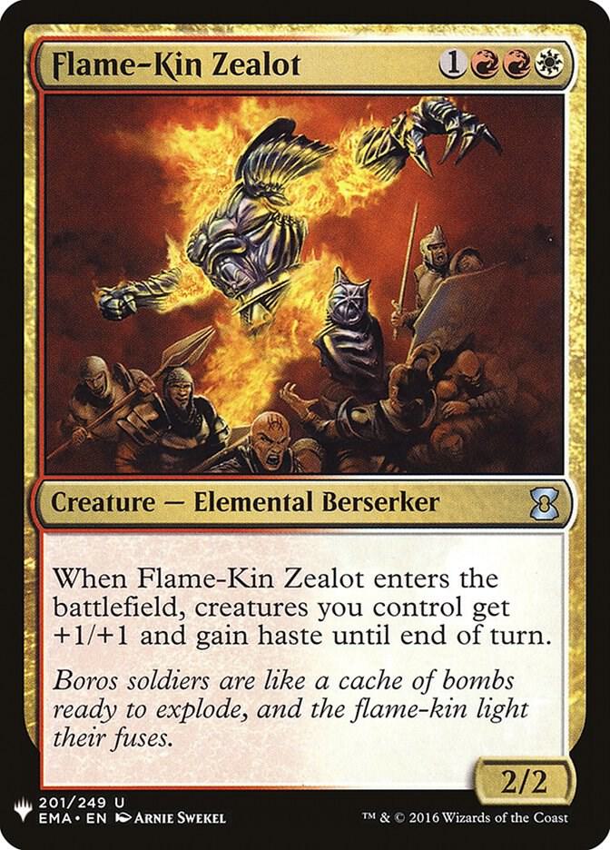 Flame Kin Zealot 201 (The List Reprints)  | Good Games Adelaide SA