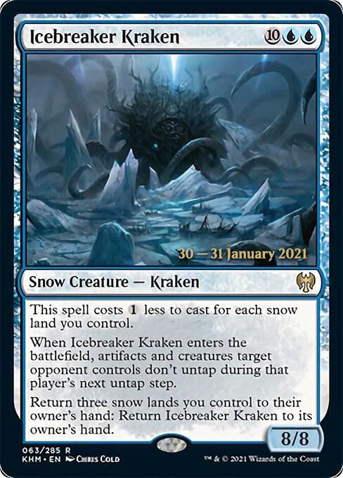 Icebreaker Kraken 63 (Prerelease Cards)  - Foil | Good Games Adelaide SA