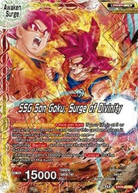 Super Saiyan Son Goku // SSG Son Goku, Surge of Divinity [EX09-03] | Good Games Adelaide SA