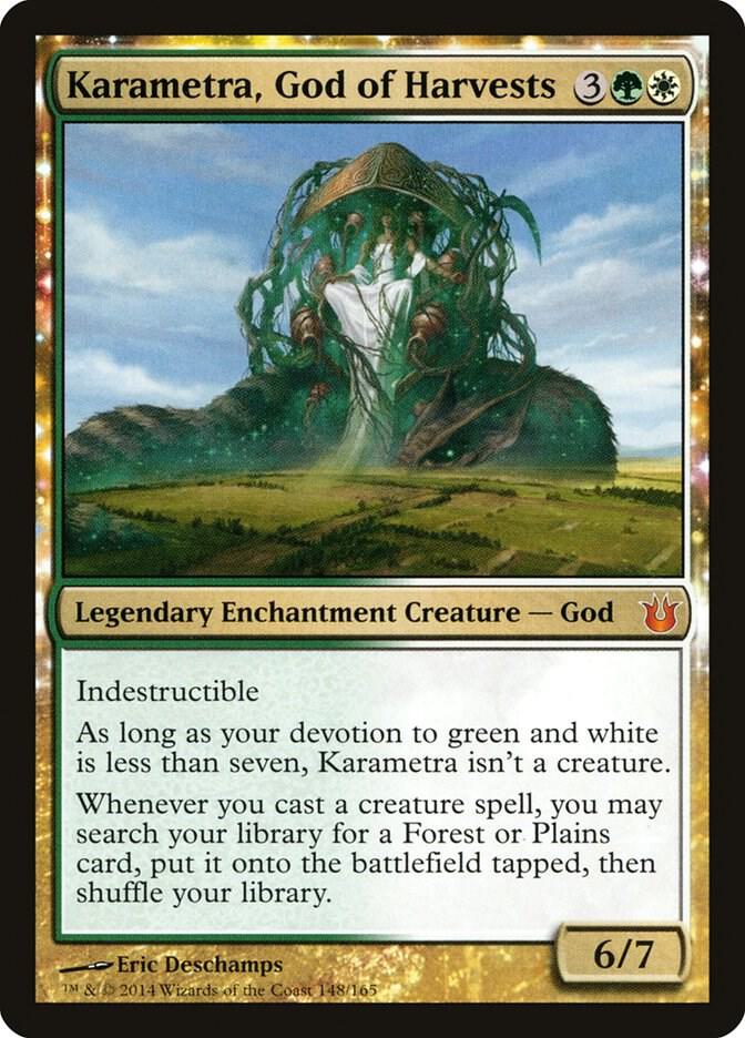 Karametra, God of Harvests 148 (Born of the Gods)  - Foil | Good Games Adelaide SA