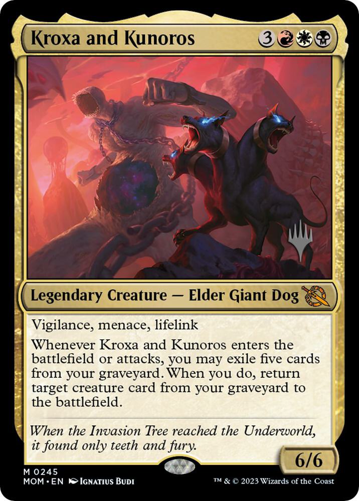 Kroxa and Kunoros 245 (Promo Pack: March of the Machine)  | Good Games Adelaide SA