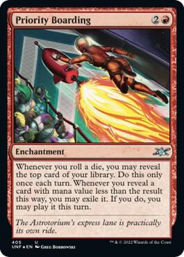 Priority Boarding Galaxy Foil 405 (Unfinity)  - Foil | Good Games Adelaide SA